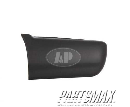 1104 | 1995-1997 CHEVROLET BLAZER LT Rear bumper extension outer prime | GM1104140|12383117