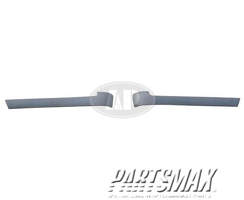 1104 | 1995-1997 CHEVROLET BLAZER LT Rear bumper extension outer lower molding; prime | GM1104142|15672223