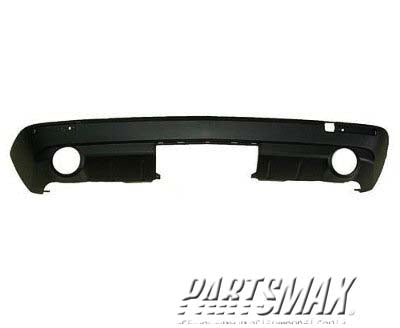 2434 | 2010-2016 CADILLAC SRX Rear bumper cover lower Textured Black | GM1115100|25777280