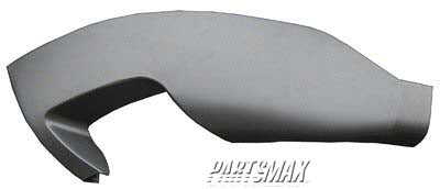 2540 | 2006-2009 PONTIAC TORRENT RT Rear bumper cover w/o GXP; Lower; Textured Black | GM1117102|15812705