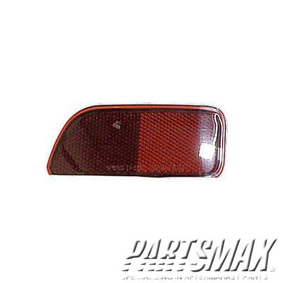 1184 | 2002-2009 CHEVROLET TRAILBLAZER LT Rear bumper reflector all | GM1184104|15000427