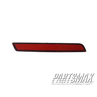 1185 | 2013-2015 CHEVROLET MALIBU RT Rear bumper reflector  | GM1185106|20998413