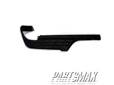 1191 | 2009-2013 CHEVROLET SILVERADO 1500 Rear bumper step pad HYBRID; Outer; LH | GM1191124|15284313