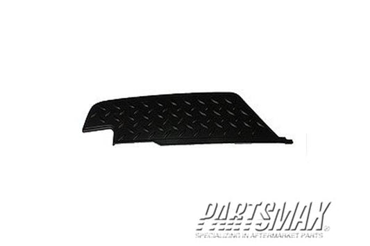 1197 | 2004-2012 GMC CANYON RT Rear bumper step pad w/o Xtreme | GM1197102|10372928