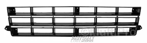 1200 | 1985-1990 CHEVROLET S10 Grille assy Sport; gloss black | GM1200146|15653680