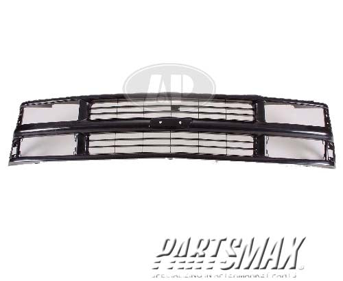 1200 | 1994-1994 CHEVROLET BLAZER Grille assy w/composite lamps; except Sport; black | GM1200239|15981092