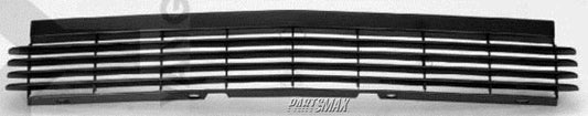 1200 | 1989-1991 PONTIAC GRAND AM Grille assy SE; lower | GM1200259|22534350