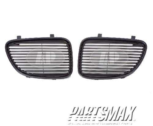 1200 | 1996-1998 PONTIAC GRAND AM Grille assy SE; left side | GM1200374|22588749