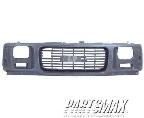 1200 | 1996-2002 GMC SAVANA 1500 Grille assy new design; w/sealed beam headlamps | GM1200380|15037243