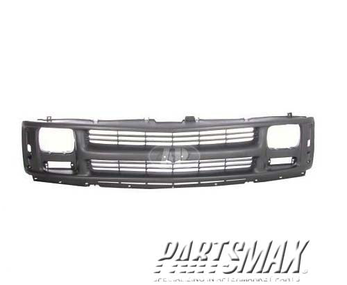 1200 | 1996-2002 CHEVROLET EXPRESS 1500 Grille assy late design; w/sealed beam headlamps | GM1200384|15037241