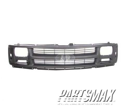 1200 | 1996-2002 CHEVROLET EXPRESS 3500 Grille assy late design; w/sealed beam headlamps | GM1200384|15037241