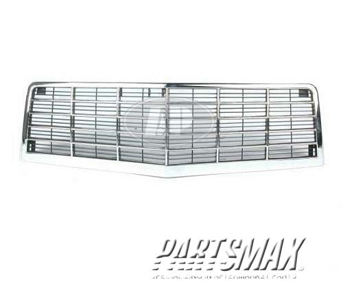 1200 | 1991-1993 CADILLAC DEVILLE Grille assy Touring | GM1200432|25614636