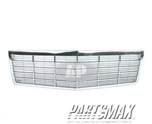 1200 | 1991-1992 CADILLAC DEVILLE Grille assy except Touring | GM1200433|25606727