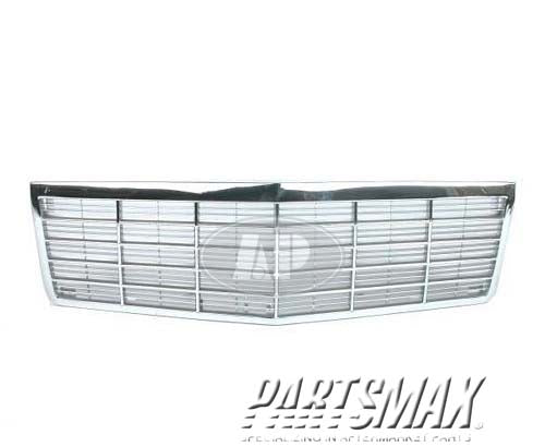 1200 | 1991-1992 CADILLAC FLEETWOOD Grille assy except Touring | GM1200433|25606727