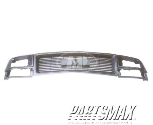 1200 | 1995-2005 GMC SAFARI Grille assy w/sealed beam headlamps | GM1200456|19131429