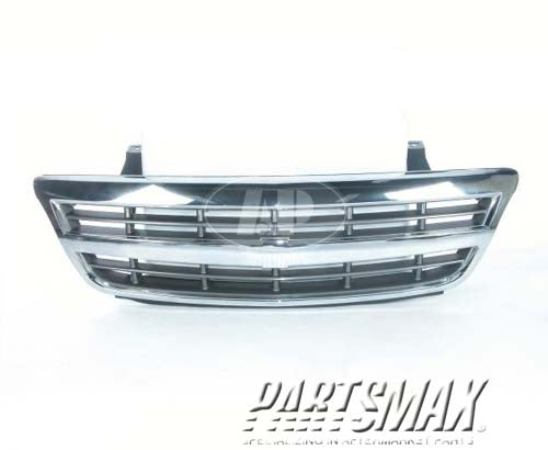 1200 | 2001-2005 CHEVROLET VENTURE Grille assy black & bright | GM1200459|10310159