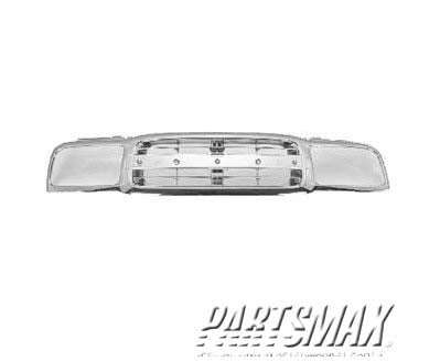 1200 | 1999-2004 CHEVROLET TRACKER Grille assy Chrome/Chrome | GM1200464|91176289-PFM