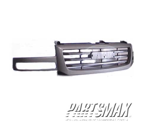 1200 | 2007-2007 GMC SIERRA 1500 CLASSIC Grille assy 1500/2500 light duty; argent - paint to match | GM1200476|19130790