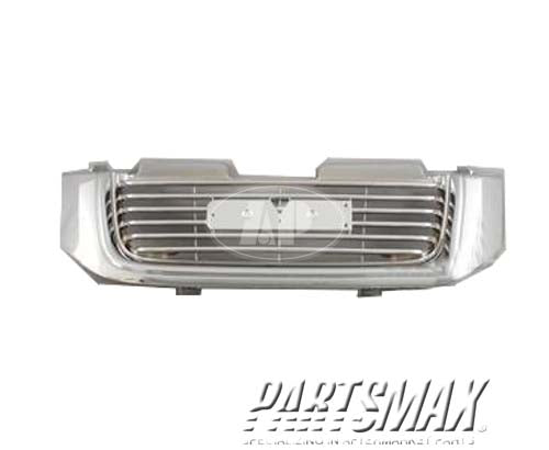 1200 | 2002-2004 GMC ENVOY Grille assy Envoy; SLE; all chrome | GM1200487|GM1200487