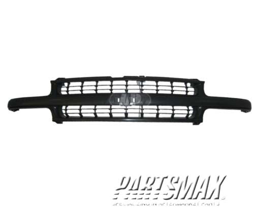 1200 | 2001-2006 CHEVROLET TAHOE Grille assy 4WD; prime | GM1200490|19131244