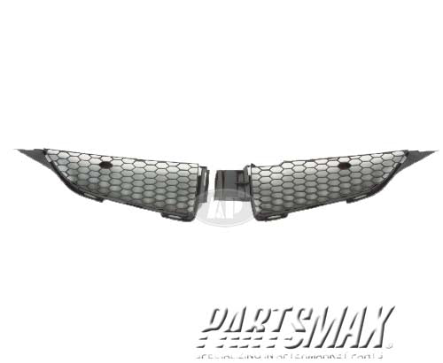 1200 | 2003-2004 PONTIAC VIBE Grille assy upper left side; matte-black | GM1200494|88969807