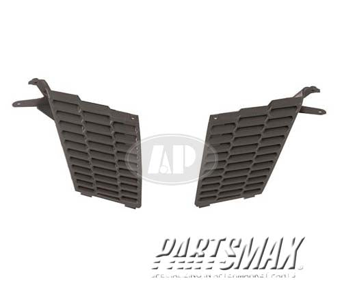 860 | 2003-2005 PONTIAC SUNFIRE Grille assy grille panel; right side; matte-black | GM1200501|22707670