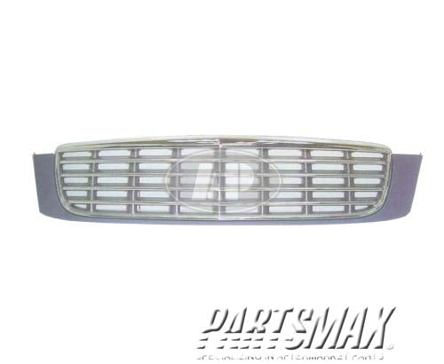 1200 | 2000-2005 CADILLAC DEVILLE Grille assy BASE; w/o RPO-TL4; prime | GM1200502|89025060