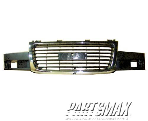 1200 | 2003-2014 GMC SAVANA 1500 Grille assy Chrome; w/Composite Headlamps | GM1200532|84689071