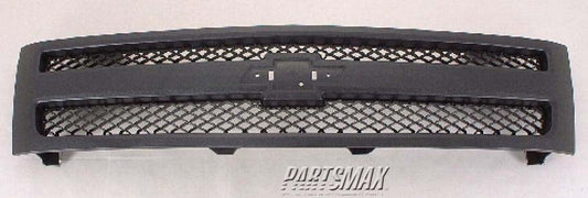 1200 | 2012-2013 CHEVROLET SILVERADO 1500 Grille assy HYBRID; Black | GM1200578|22829433