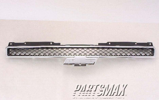 1200 | 2008-2014 CHEVROLET TAHOE Grille assy Upper; w/o Off Road Pkg; All Chrome | GM1200590|22830012