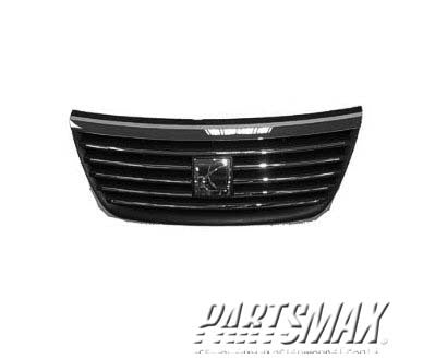 860 | 2005-2007 SATURN ION Grille assy Sedan; Dark Gray; w/Chrome Moulding; see notes | GM1200602|22729179-PFM