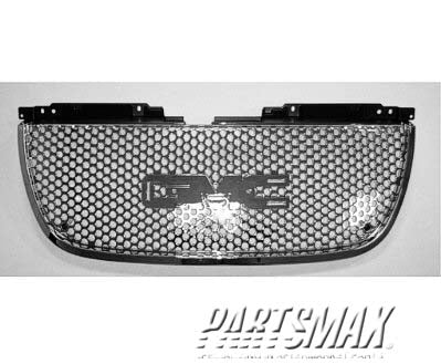 1200 | 2007-2014 GMC YUKON XL 1500 Grille assy DENALI | GM1200610|22761715