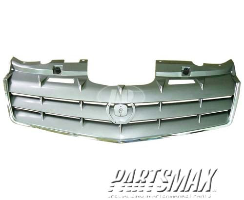 1200 | 2006-2009 CADILLAC SRX Grille assy w/o Sport Pkg; Chrome/Gray | GM1200612|15925771