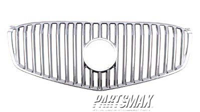 1200 | 2008-2010 BUICK LUCERNE Grille assy w/o Mouldings; w/o Emblem; Bright Chrome | GM1200636|25803735