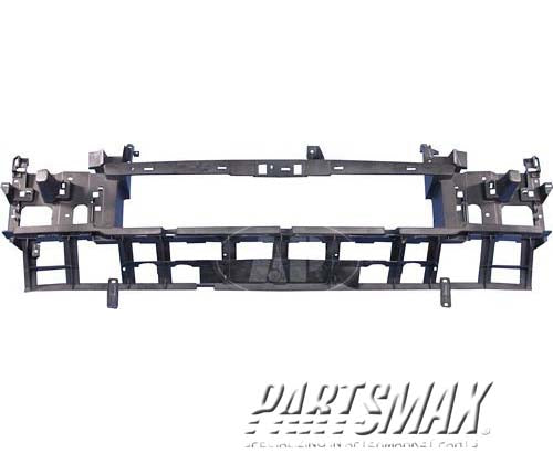 1220 | 2002-2006 CHEVROLET AVALANCHE 1500 Header panel grille reinforcement; w/body cladding; plastic | GM1220166|15239008