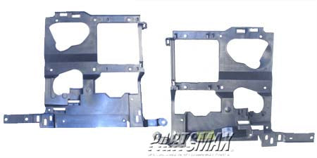 1221 | 2003-2006 GMC SIERRA 1500 Headlamp mounting panel headlamp housing support; left side | GM1221132|15798923