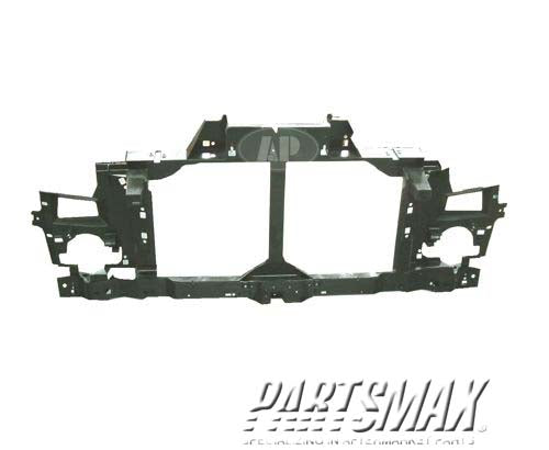 1225 | 2003-2021 GMC SAVANA 2500 Radiator support 8 Cyl Eng; w/Chrome Grille; Assy | GM1225216|84536721