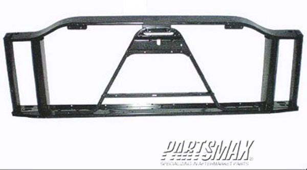 1225 | 2003-2005 CADILLAC ESCALADE EXT Radiator support latch support; aluminum | GM1225223|15192784