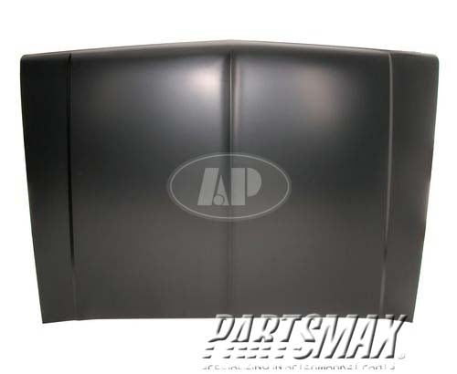 1230 | 1987-1987 CHEVROLET V10 Hood panel assy R/V | GM1230125|15629509