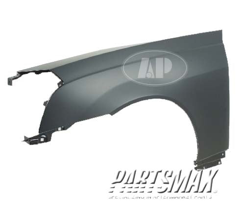 1240 | 2003-2007 CADILLAC CTS LT Front fender assy w/o side repeater lamps | GM1240308|88890921