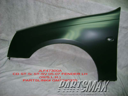 1240 | 2008-2011 CADILLAC STS LT Front fender assy Exc V | GM1240359|89025516