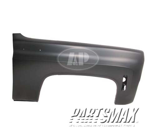 1241 | 1979-1980 GMC K2500 SUBURBAN RT Front fender assy all | GM1241122|14031990