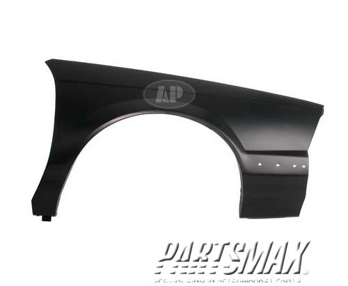 1241 | 1982-1988 BUICK CENTURY RT Front fender assy w/manual antenna | GM1241151|25527582