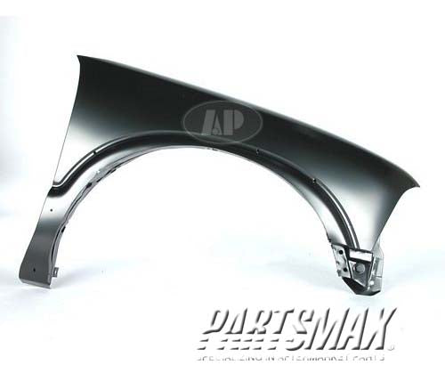 1241 | 1997-2004 CHEVROLET S10 RT Front fender assy 4WD; w/Wide Stance suspension (ZR2); must replace fender flare | GM1241207|12472738
