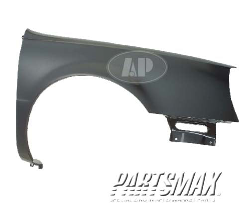 1241 | 2000-2005 CADILLAC DEVILLE RT Front fender assy to 2/04 | GM1241301|89023649