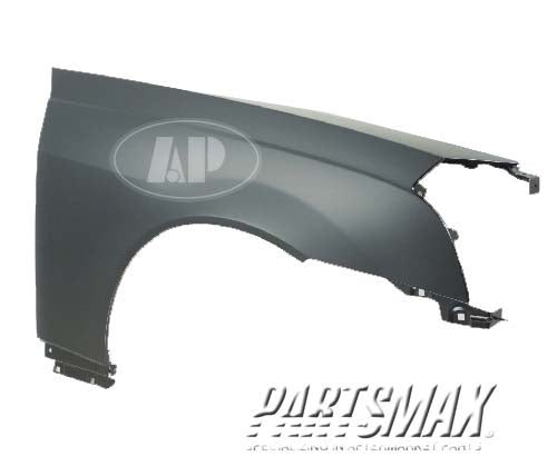 1241 | 2003-2007 CADILLAC CTS RT Front fender assy w/o side repeater lamps | GM1241308|88890922