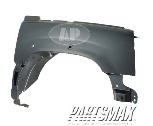 1241 | 2002-2006 CADILLAC ESCALADE RT Front fender assy all | GM1241310|88937038