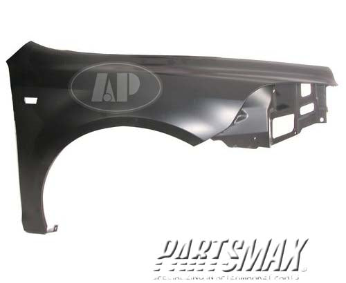 60 | 2008-2008 CHEVROLET MALIBU RT Front fender assy w/Side Lamp Hole; Steel | GM1241351|15825372