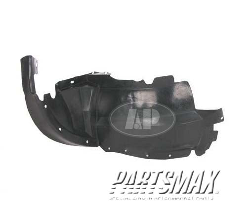 1248 | 1995-1999 CHEVROLET CAVALIER LT Front fender inner panel front splash shield; base/LS/RS | GM1248114|22659743