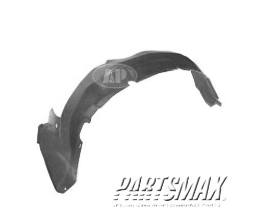 1248 | 1992-1996 BUICK LESABRE LT Front fender inner panel fender liner | GM1248145|25606993